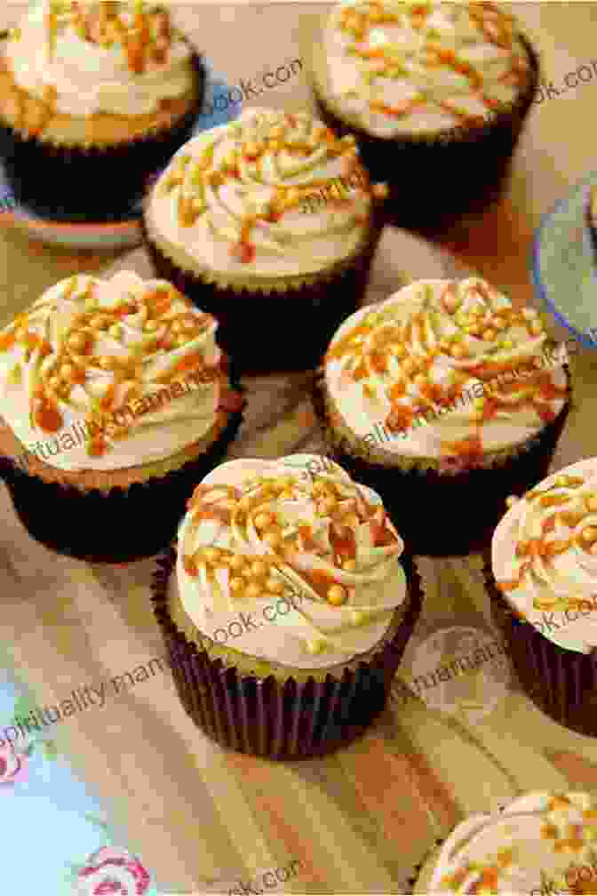 A Moist Salted Caramel Cupcake Topped With Caramel Frosting And Sea Salt Unforgettable Cupcake Cookbook 5: All Wonderful Cupcake Recipes To Satisfy Your Guts (The Best Ever Cupcake Recipe Collection)