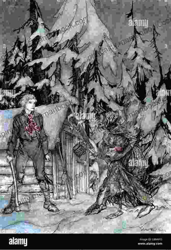 A Painting Depicting Peer Gynt's Encounter With The Troll King In Henrik Ibsen's Play. Peer Gynt Henrik Ibsen