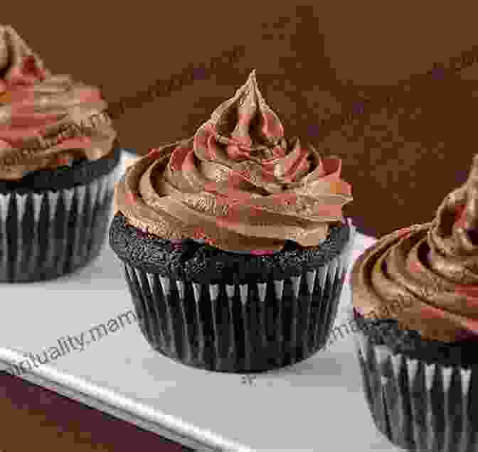 A Rich Chocolate Ganache Poured Over A Cupcake Unforgettable Cupcake Cookbook 5: All Wonderful Cupcake Recipes To Satisfy Your Guts (The Best Ever Cupcake Recipe Collection)