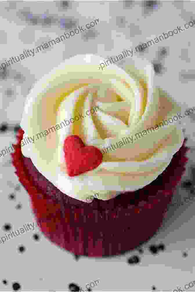 A Tender Red Velvet Cupcake Topped With Cream Cheese Frosting Unforgettable Cupcake Cookbook 5: All Wonderful Cupcake Recipes To Satisfy Your Guts (The Best Ever Cupcake Recipe Collection)