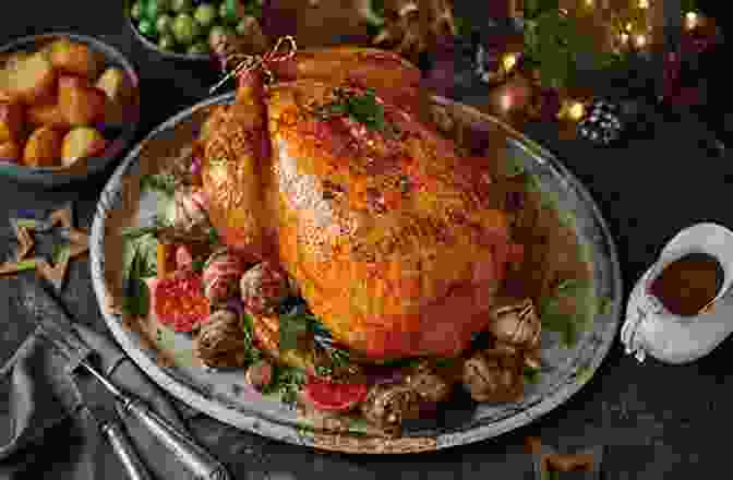 A Traditional English Christmas Dinner Featuring Roast Turkey, Yorkshire Pudding, And Vegetables. Christmas Traditions Upile Chisala