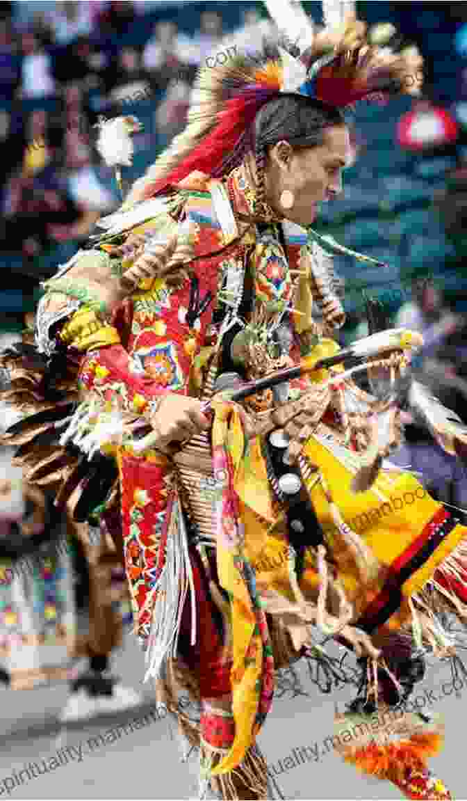 A Traditional Native American Powwow With Dancers In Colorful Regalia. Native Nations Of North America: An Indigenous Perspective (2 Downloads)