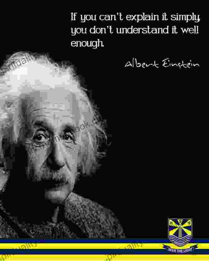 Albert Einstein With A Quote About Explaining Concepts Simply Quotes Of Albert Einstein Chaitanya Limbachiya