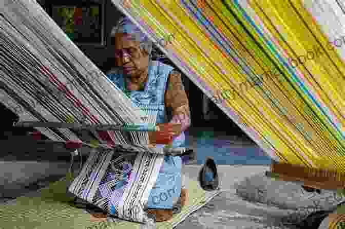 Ixil Women Weaving Intricate Textiles On A Traditional Backstrap Loom. Ixiles Men: Mayan Ethnic Group